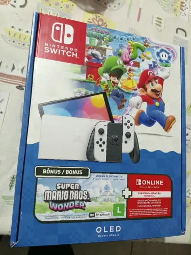 Nintendo switch oled 64gbb lacrado na caixa