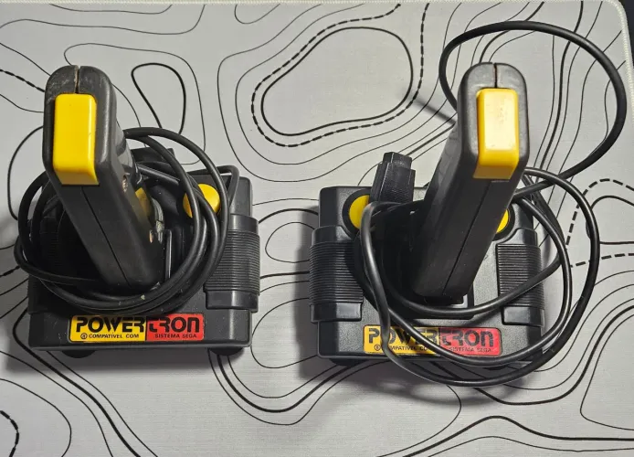 [SEGA-NO ESTADO] Controle Powertron Compatível com Sega Master System
