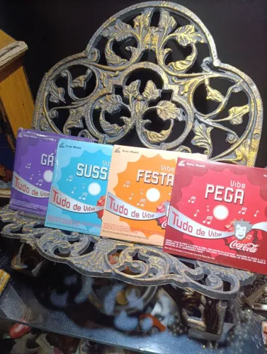 Mini CDs da Coca-Cola - coleção completa 