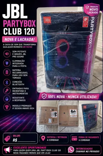 JBL bombox Party box 120