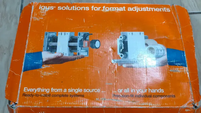 Igus Solutions for format adjustaments