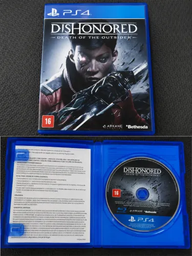 Jogo ps4 Dishonored Death Of The Outsider