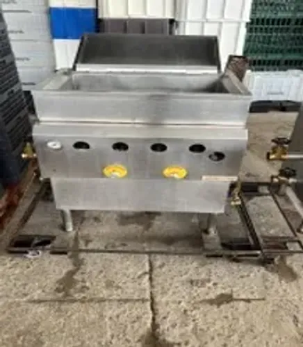 Fritadeira alta pressão Indusfritas 3 Cestos 45 litros de óleo 100% Aço INOX 304 