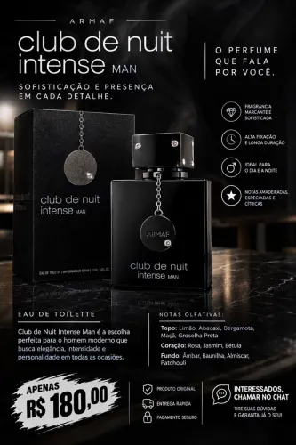 Perfume importado Club de Nuit intense