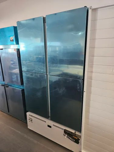 geladeira comercial de inox 4 portas 750L - nova
