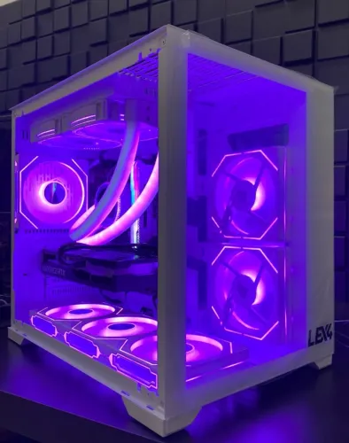 Pc Gamer Aquario Branco RYZEN 9 5900X 32GB ram nvme 1TB Rtx 5060 8gb- Loja física