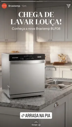 Lava Louças Brastemp | Lacrada | Nota Fiscal