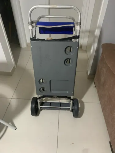 Carrinho de praia em alumínio 120 reais barato