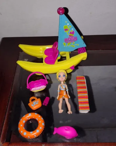 Boneca Polly banana split