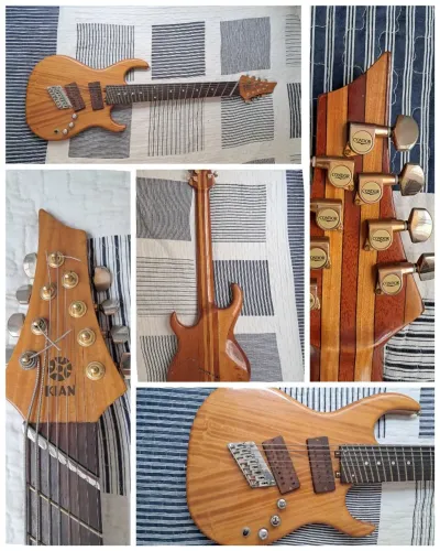 Guitarra Kian 8 cordas handmade