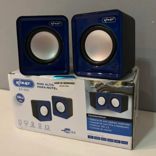 Caixa de som para pc e notebook