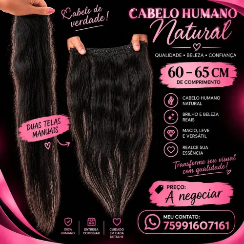 Tela de Cabelo humano