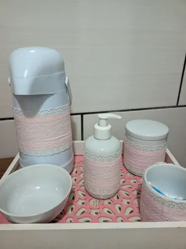Kit Higiene Bebê menina