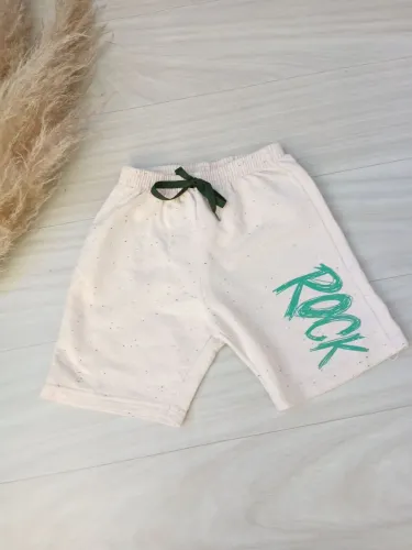 Bermuda Infantil Masculina com elástico e cadarço. <br>?Tam 5 anos<br>?40,00