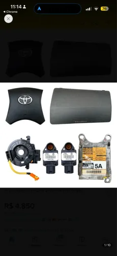 Kit airbag Hilux 