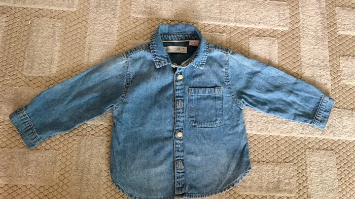 Blusa jeans infantil
