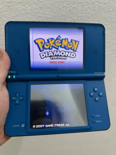 Nintendo DSI XL AZUL Destravado + 40 Jogos Instalados + Bolsa + Manuais 