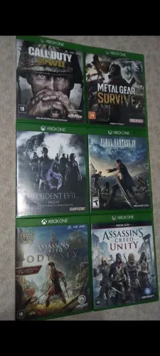 JOGOS XBOX ONE ORIGINAIS VENDO E TROCO.