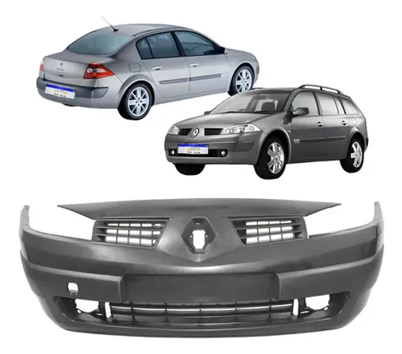 Parachoque Renault Megane 2006 A 2010 2011 2012 2013 Novo Preto