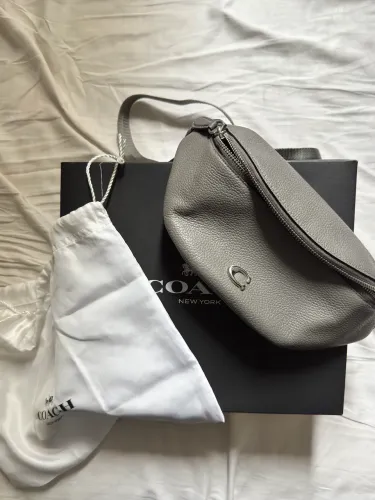 Pochete Coach Charter 7 - CINZA - Rara