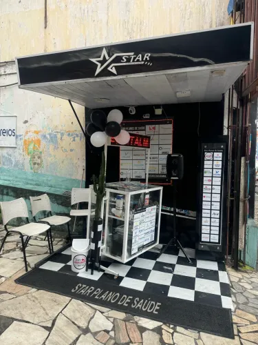 Posso estrutura comercial no shopping Espaço à Liberdade no coração da Liberdade