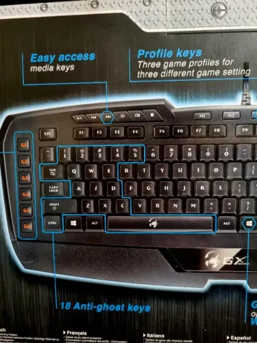 teclado gamer 