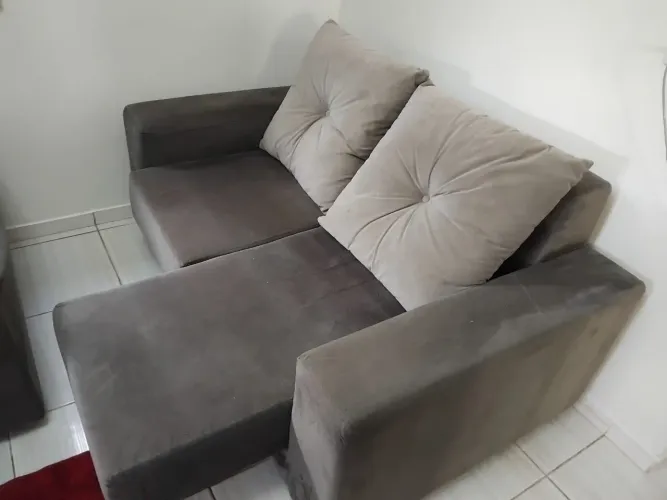 Sofá dois lugares, retrátil