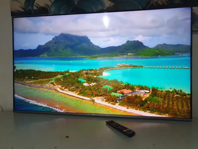 Smart Tv Philco 4K Led 55 Polegadas PTV55Q20SNBL Usada Bom Estado. Testo na Hora
