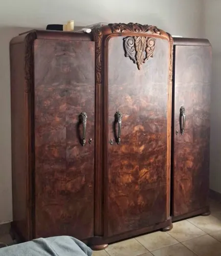 Guarda roupa Art déco anos 50