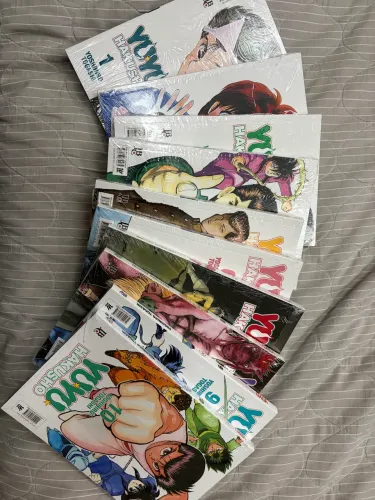 Yu Yu Hakusho manga vol 1 ao 10 novos lacrados
