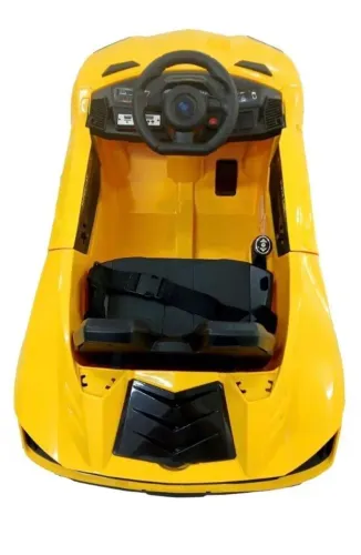 Carrinho Elétrico Infantil Mini Esportivo Amarelo 6V - Desapego (Leia a descrição)