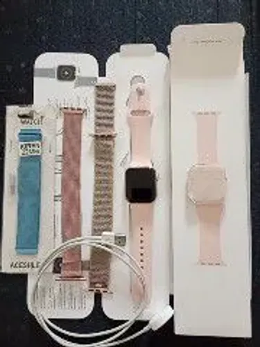 Apple watch série 4 pink Band sport