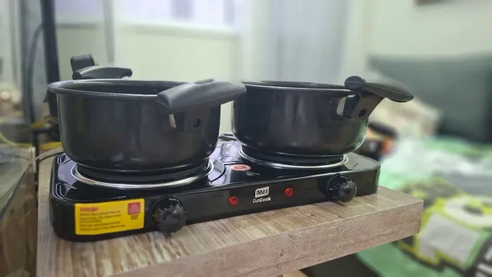 Fogão Elétrico Portátil Muito Prático 2 Bocas - Excelente Qualidade e Potência