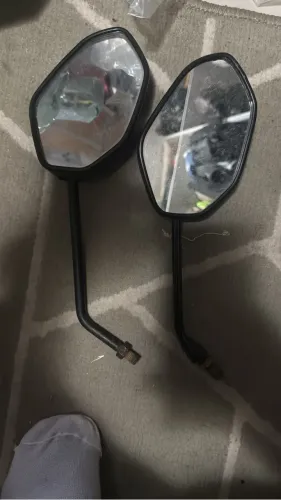 Retrovisor e Bananinha CG 150