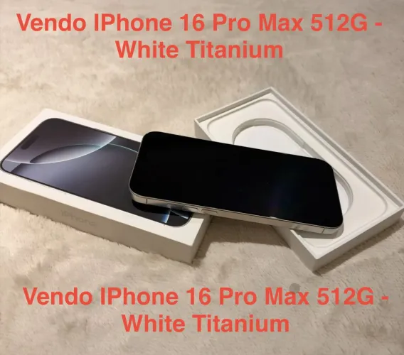 iPhone 16 Pro Max, 512 GB.