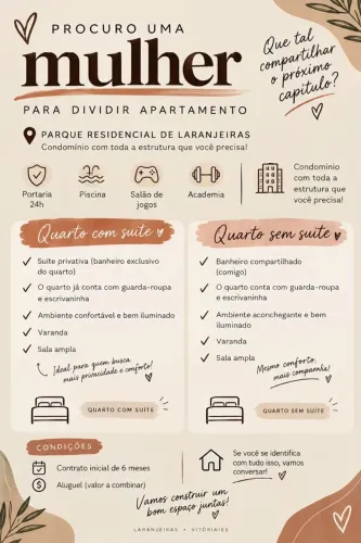 ALUGO QUARTO PARA MOÇAS