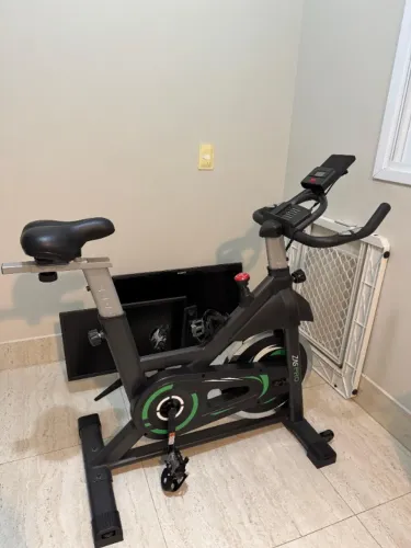 Bicicleta Ergométrica Spinning MBX 20kg Roda Inércia