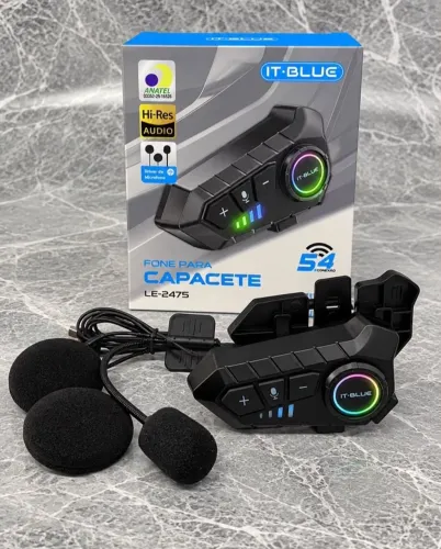 Intercomunicador para capacete