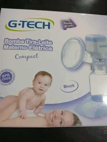 Bomba tira-leite materno elétrica 