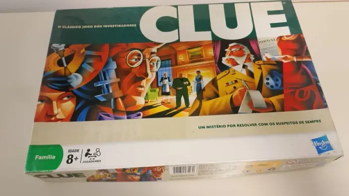 Jogo de Tabuleiro Clue
