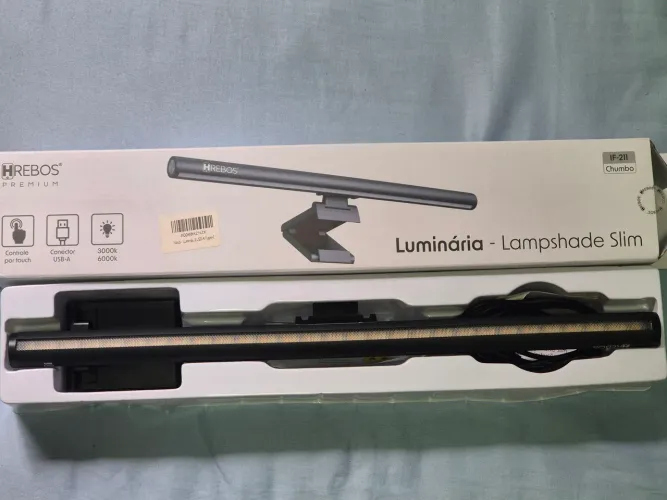 LUMINÁRIA BARRA MONITOR