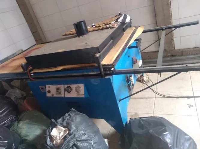 Prensa térmica industrial + compressor
