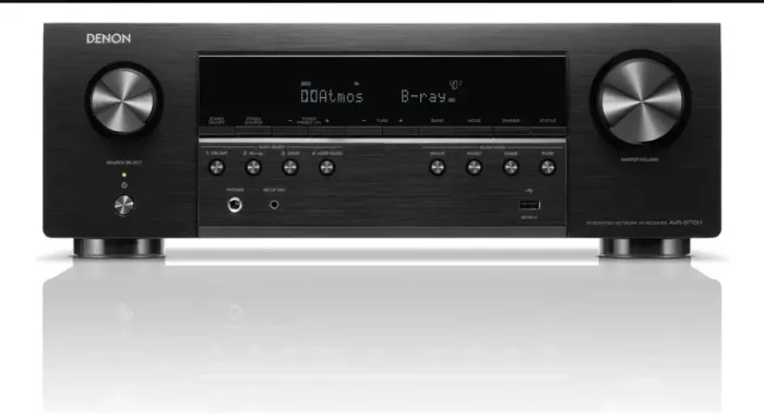Receiver Denon Avr-s770h 7.2 canais áudio 8k hdr 220v