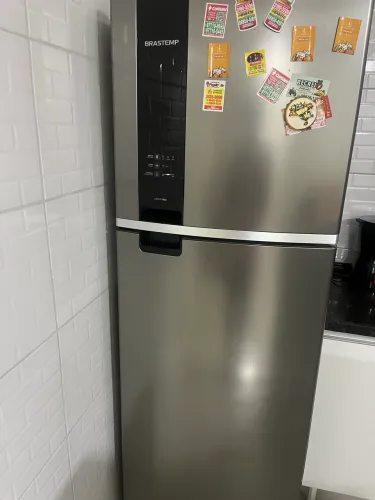 Geladeira Brastemp inox