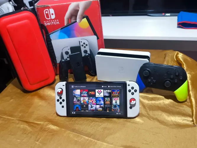 Nintendo switch OLED desbloqueado