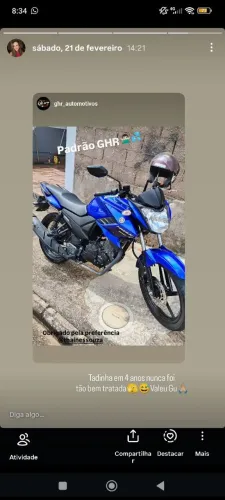 Fazer 150 flex 2023