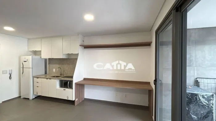Apartamento tipo studio mobiliado para locação Condomínio Platina 220 Tatuapé