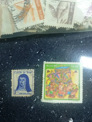 Coleção de selos raros