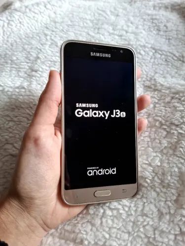 Samsung Galaxy J3 2016 Dourado - Perfeito Estado