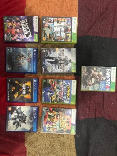 Jogos de ps4/x360